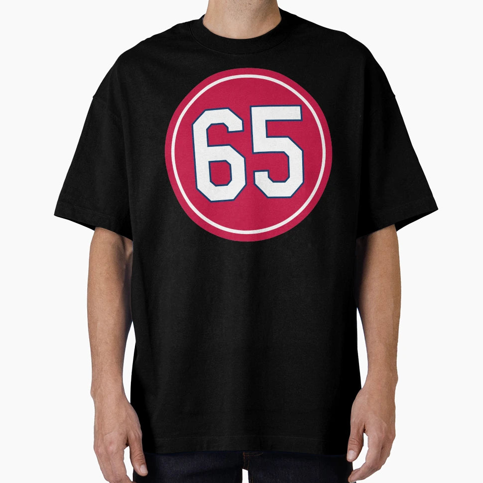 Giovanny Gallegos 65 Jersey Number T-Shirt - Fun Novelty Design Unisex - T-Shirt, Sweatshirt, Hoodie