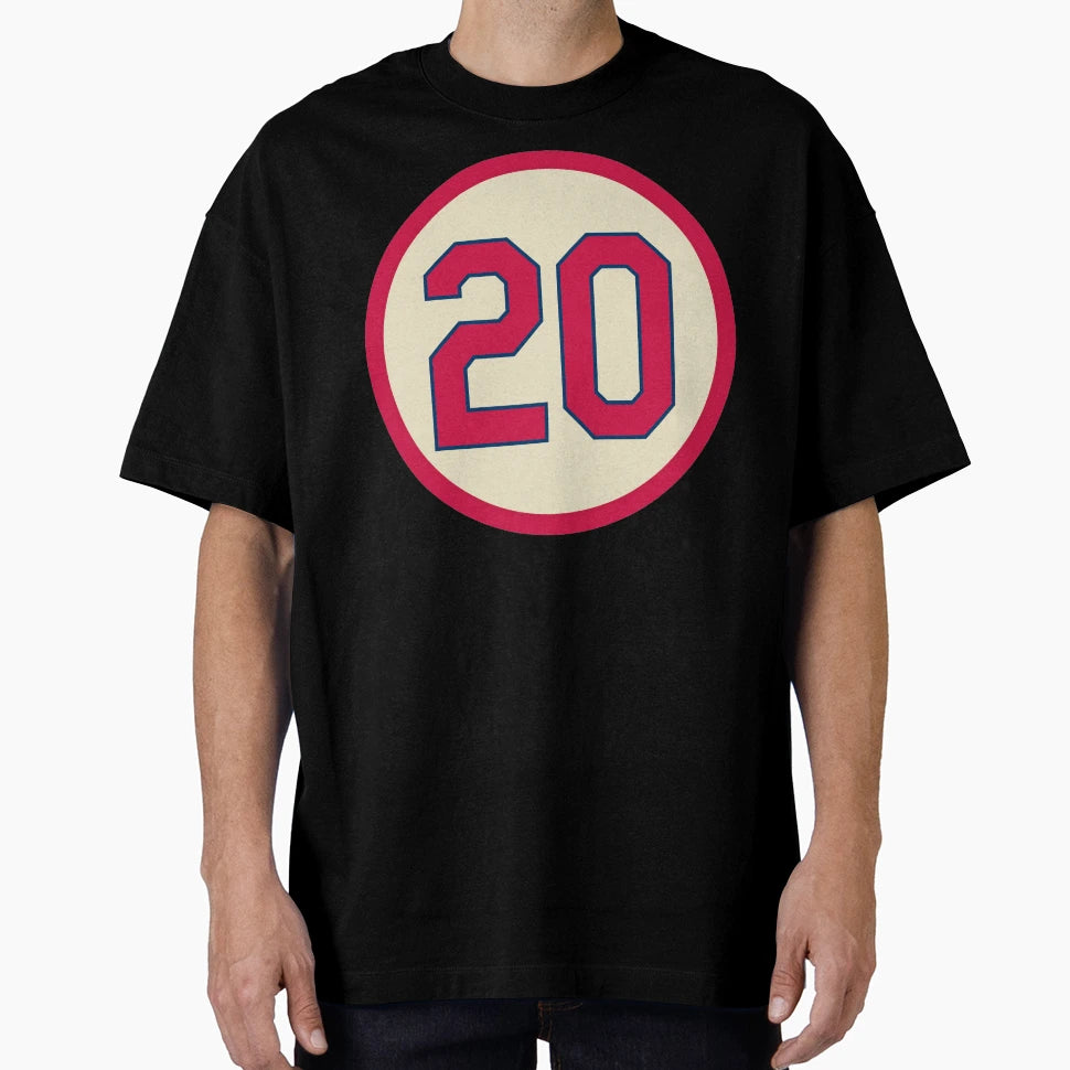 Lou Brock 20 Jersey Number T-Shirt - Custom Art Print for Adults - T-Shirt, Sweatshirt, Hoodie