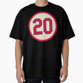 Lou Brock 20 Jersey Number T-Shirt - Custom Art Print for Adults - T-Shirt, Sweatshirt, Hoodie