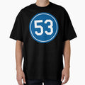 Don Drysdale 53 Jersey Number T-Shirt - Unique Graphic for Adults - T-Shirt, Sweatshirt, Hoodie