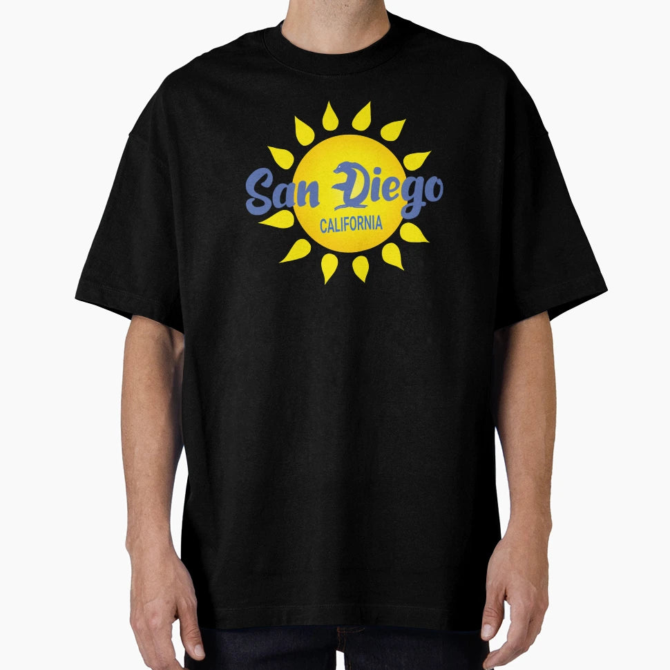 Sunny San Diego T-Shirt - Fun Novelty Design Men Women - T-Shirt, Sweatshirt, Hoodie