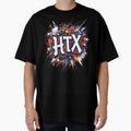 Houston Baseball Ink Splatter T-Shirt - Aesthetic Graphic for Adults - T-Shirt, Sweatshirt, Hoodie