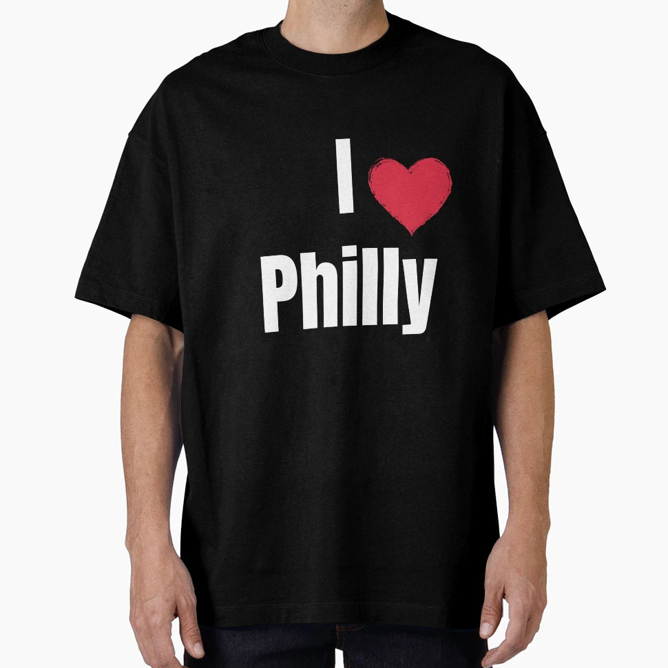 Love Philly T-Shirt - Custom Art Print Men Women - T-Shirt, Sweatshirt, Hoodie