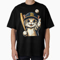 Padres Cat T-Shirt - Casual Everyday Wear for Adults - T-Shirt, Sweatshirt, Hoodie