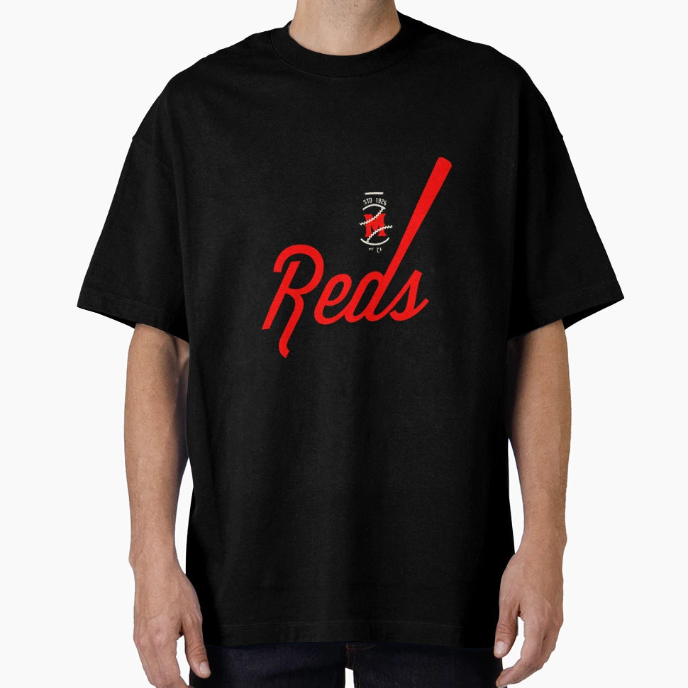 Mission Reds Baseball T-Shirt - Minimalist Print Unisex - T-Shirt, Sweatshirt, Hoodie