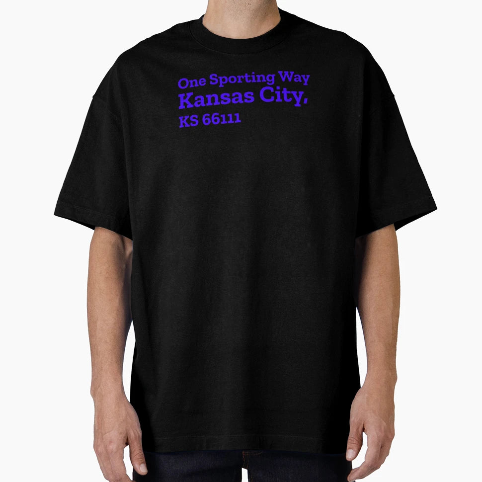 Kansas Stadium Address T-Shirt - Trendy Graphic for Adults - T-Shirt, Sweatshirt, Hoodie