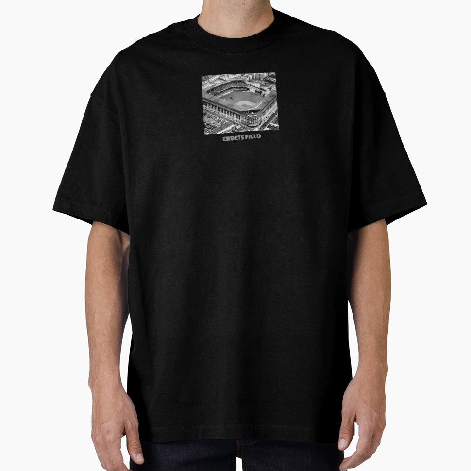 Ebbets Field Dodger Blue T-Shirt - Custom Art Print Unisex - T-Shirt, Sweatshirt, Hoodie