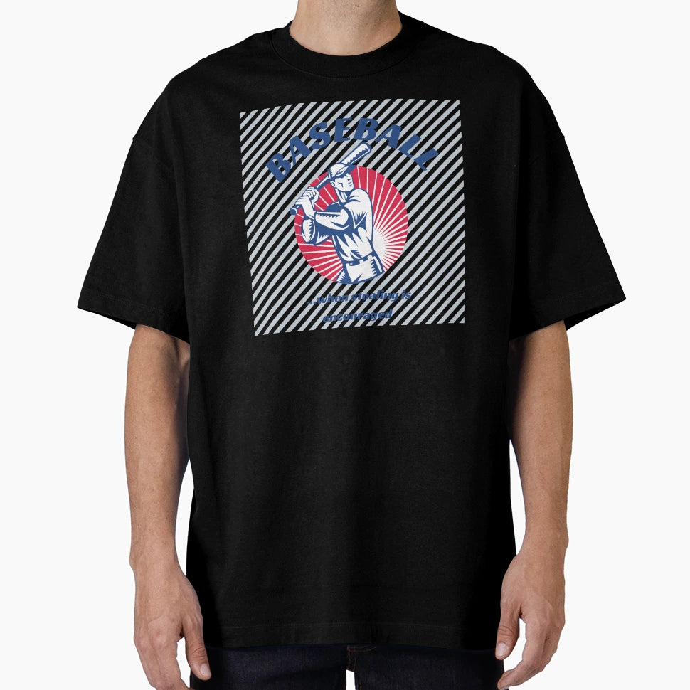 Funny Baseball T-Shirt - Graphic Print Men Women - T-Shirt, Sweatshirt, Hoodie