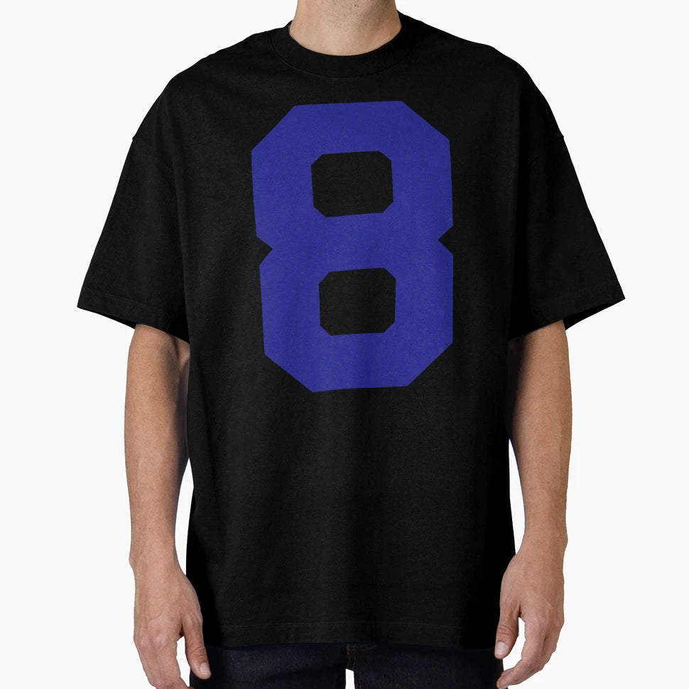 Number 8 Blue Eight Sports Number Eight T-Shirt - Graphic Print Men Women - T-Shirt, Sweatshirt, Hoodie