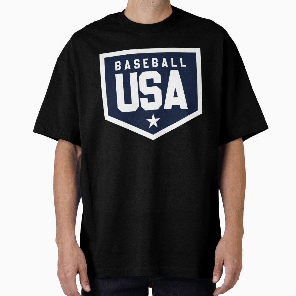 Usa Baseball Team T-Shirt - Novelty Apparel for Adults - T-Shirt, Sweatshirt, Hoodie