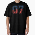 Number 07 Usa T-Shirt - Graphic Print Unisex - T-Shirt, Sweatshirt, Hoodie
