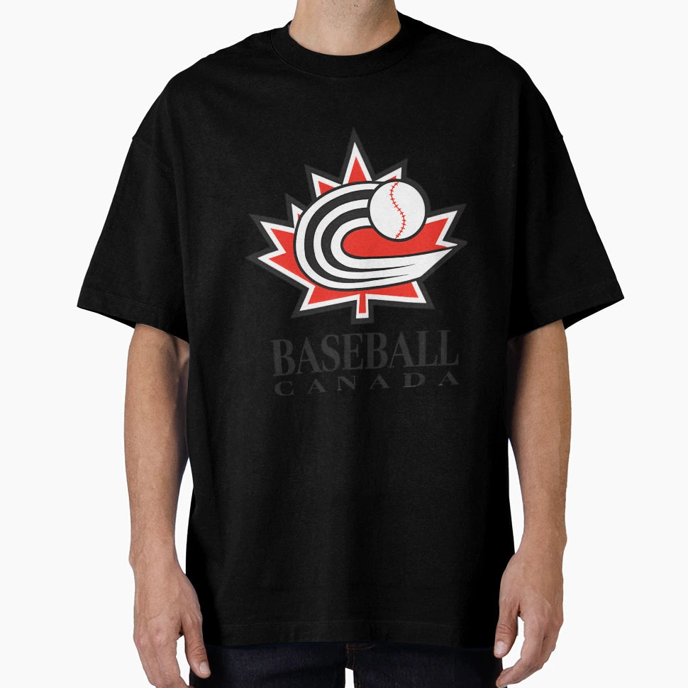 Baseball Canada Sport Logo T-Shirt - Custom Art Print Men Women - T-Shirt, Sweatshirt, Hoodie