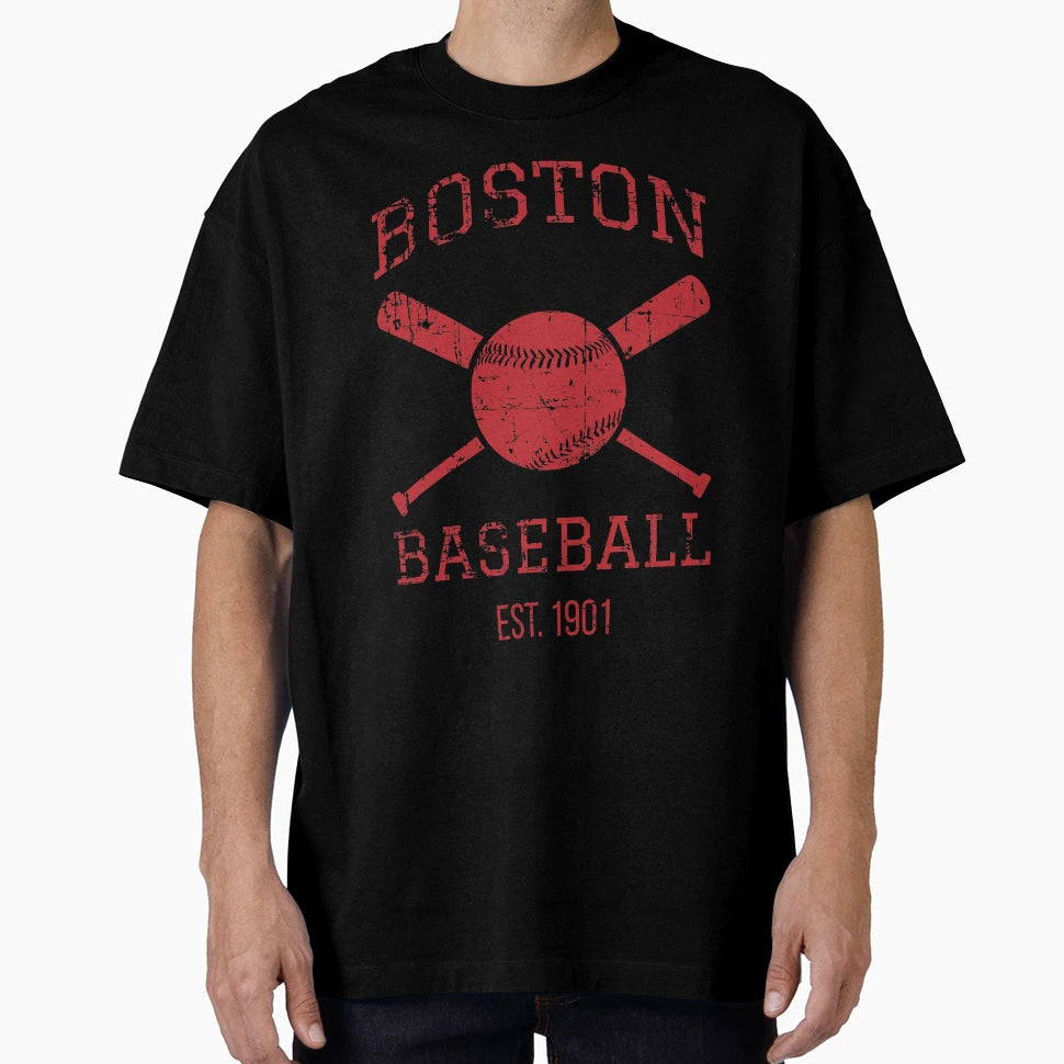 Boston Baseball Team I T-Shirt - Minimalist Print for Adults - T-Shirt, Sweatshirt, Hoodie
