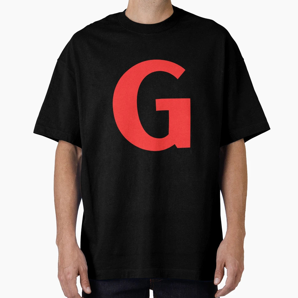 Big Red Alphabet Letter G T-Shirt - Novelty Apparel Unisex - T-Shirt, Sweatshirt, Hoodie