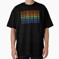 San Francisco Rainbow Aesthetic T-Shirt - Fun Novelty Design for Adults - T-Shirt, Sweatshirt, Hoodie