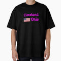 Cleveland Ohio Stylish Prints T-Shirt - Novelty Apparel Unisex - T-Shirt, Sweatshirt, Hoodie