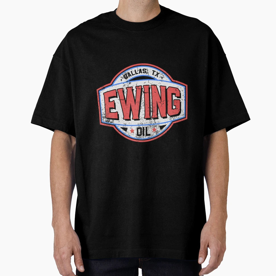 Ewing Oil T-Shirt - Novelty Apparel Unisex - T-Shirt, Sweatshirt, Hoodie