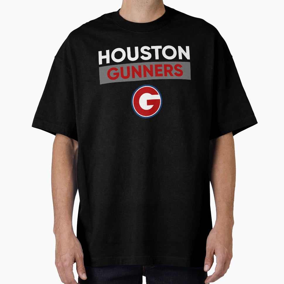 Houston Gunners T-Shirt - Fun Novelty Design Unisex - T-Shirt, Sweatshirt, Hoodie