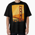 Golden Gate T-Shirt - Novelty Apparel Unisex - T-Shirt, Sweatshirt, Hoodie