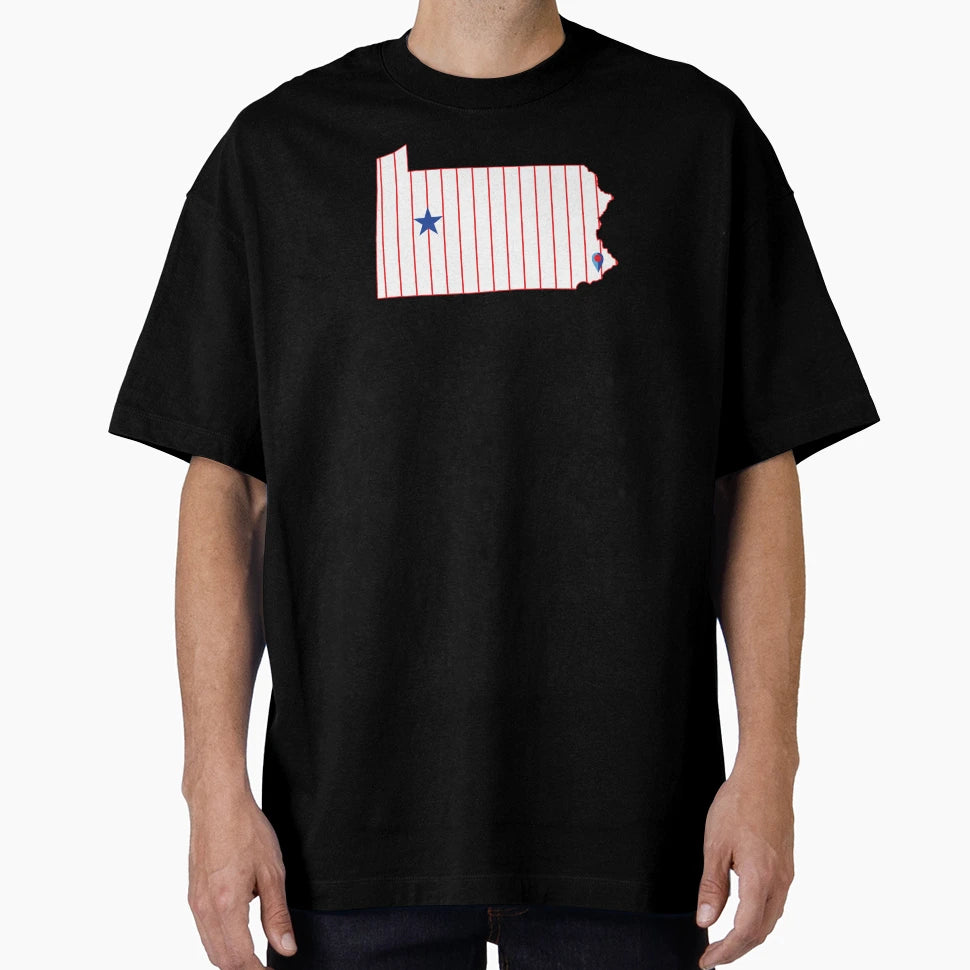 Philadelphia Baseball T-Shirt - Aesthetic Graphic Unisex - T-Shirt, Sweatshirt, Hoodie