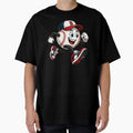 Funny Running Baseball Sports Character T-Shirt - Fun Novelty Design Unisex - T-Shirt, Sweatshirt, Hoodie