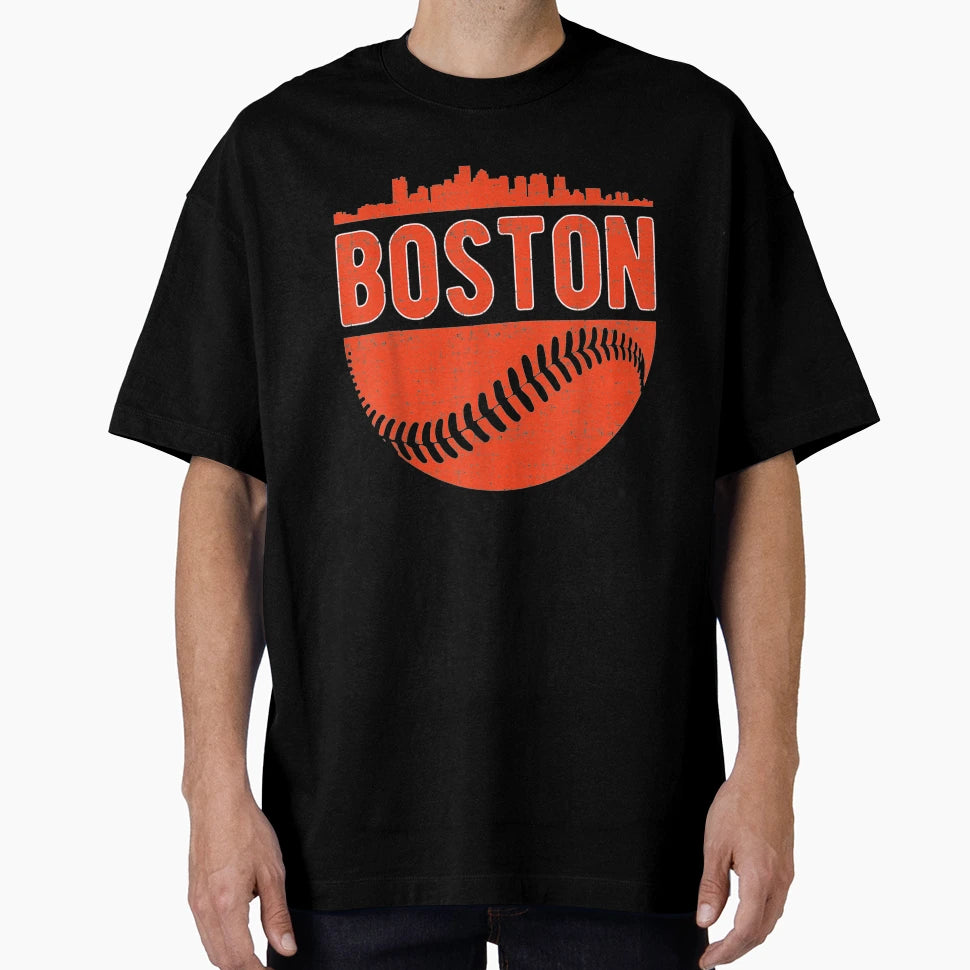 Boston Baseball Massachusetts T-Shirt - Casual Everyday Wear Unisex - T-Shirt, Sweatshirt, Hoodie