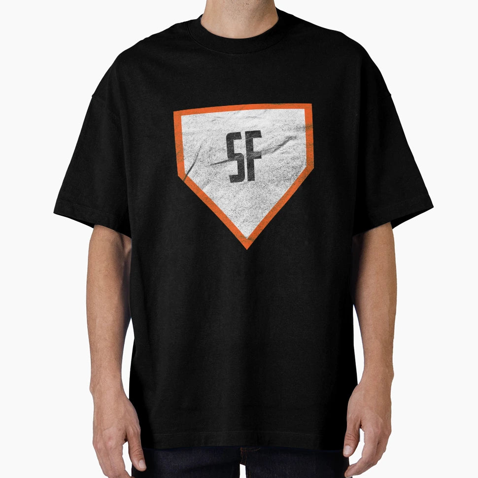 San Francisco Abbreviation Baseball T-Shirt - Minimalist Print Men Women - T-Shirt, Sweatshirt, Hoodie