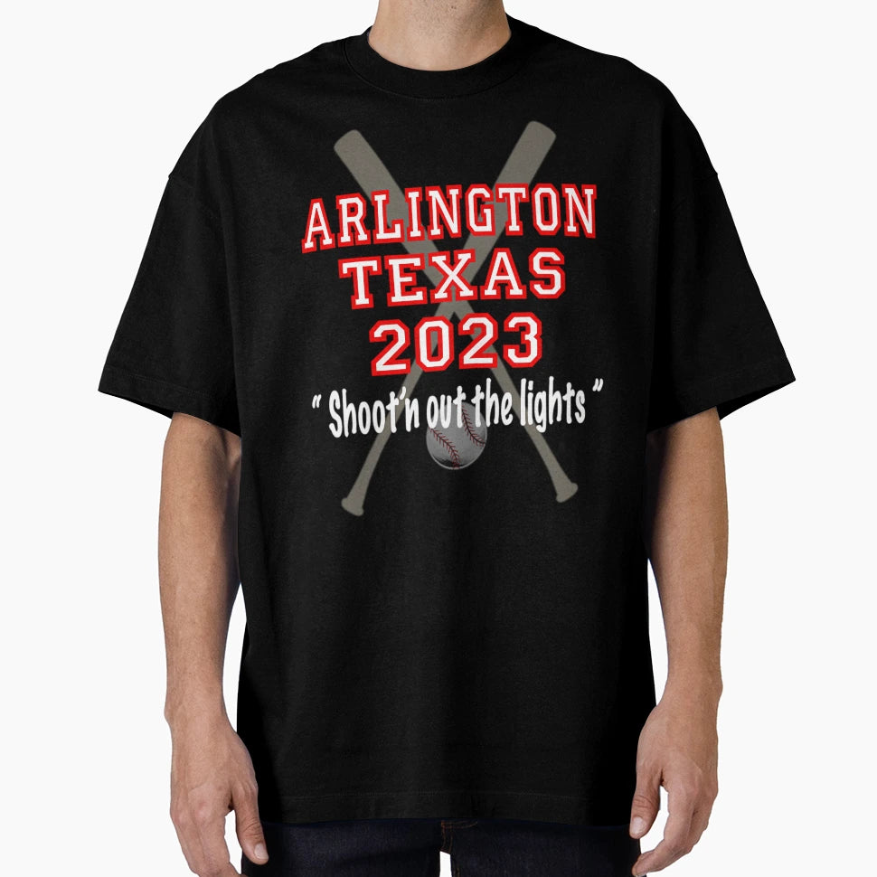 Arlington Texas 2023 Shootn Out Lights T-Shirt - Unique Graphic Unisex - T-Shirt, Sweatshirt, Hoodie