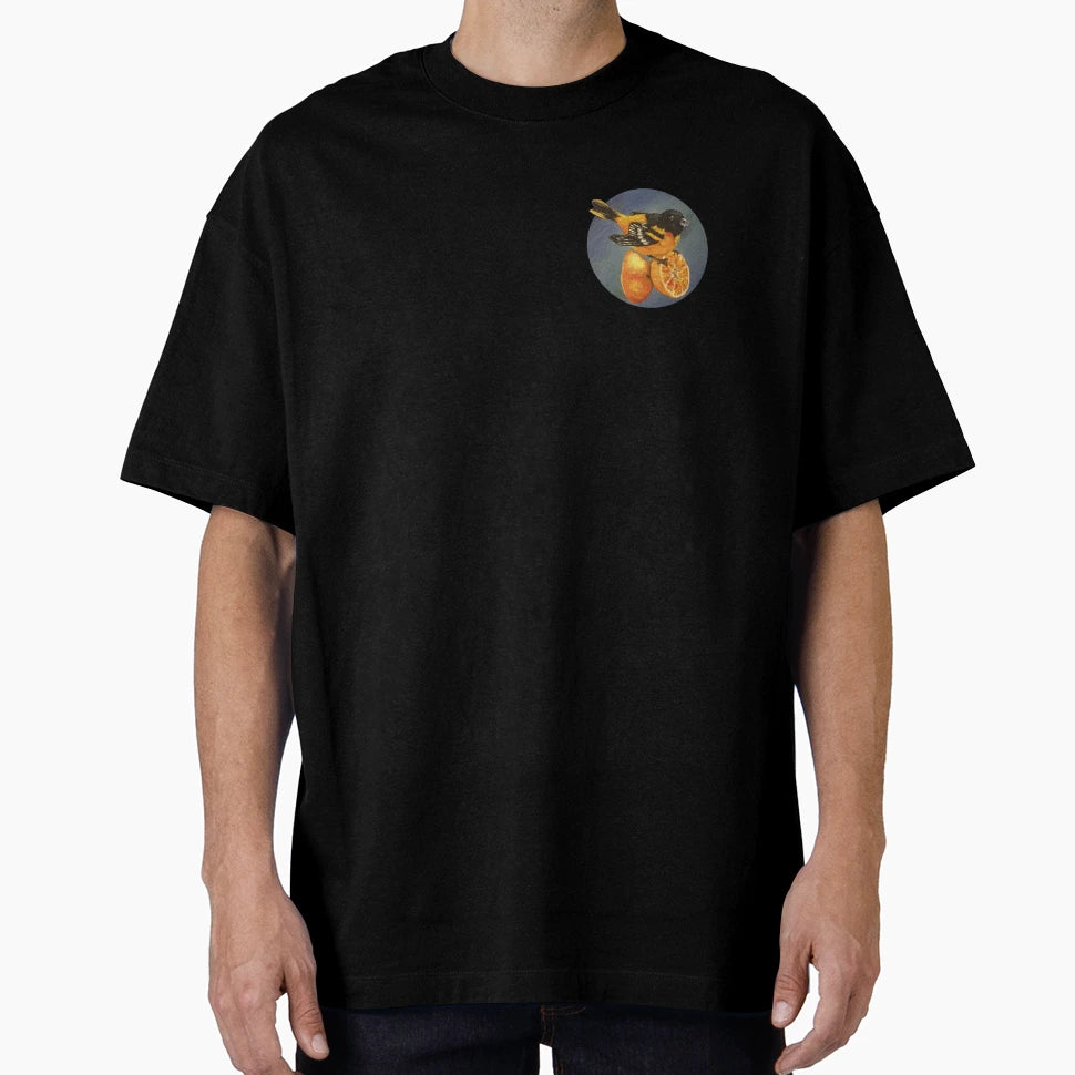Orange Oriole Logo T-Shirt - Graphic Print Unisex - T-Shirt, Sweatshirt, Hoodie