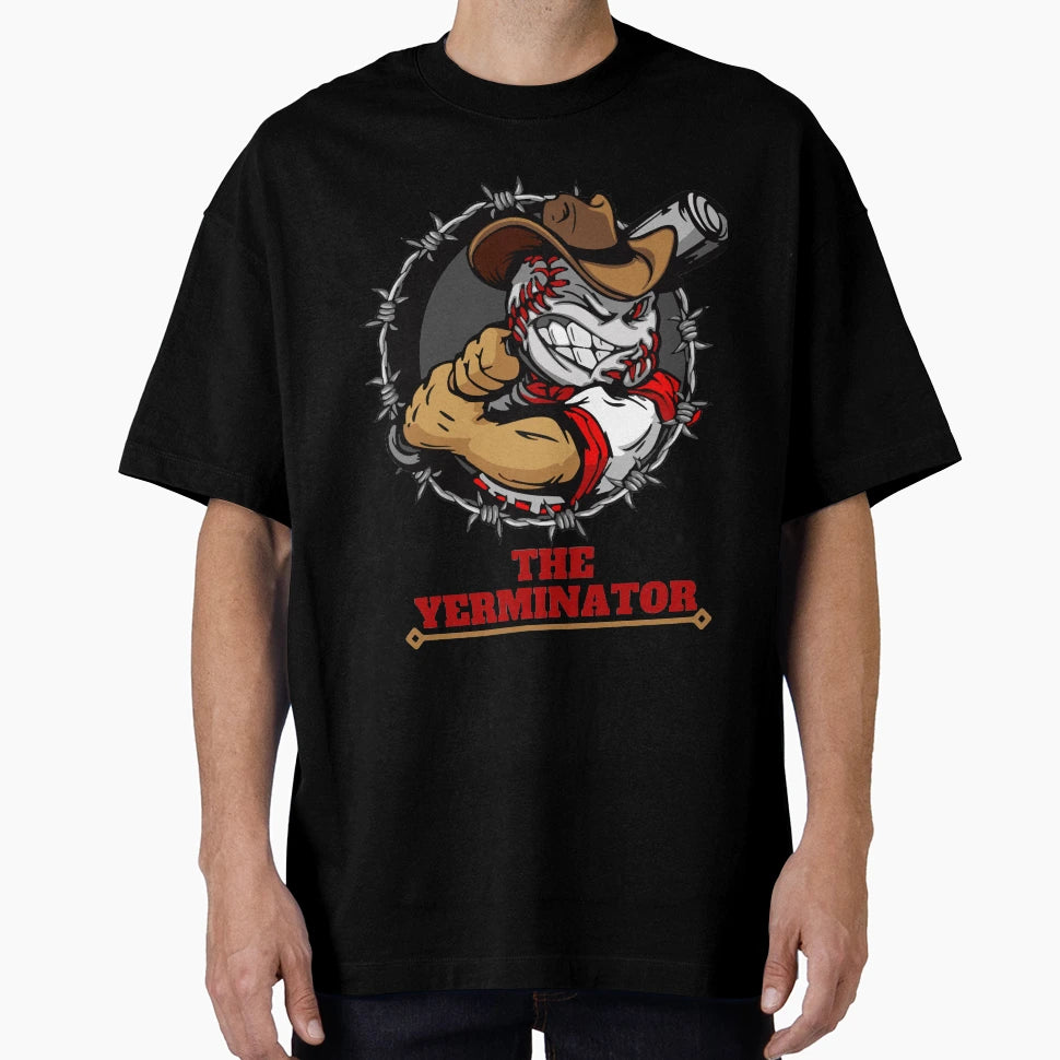 Yerminator Yermin Mercedes Baseball T-Shirt - Unique Graphic Unisex - T-Shirt, Sweatshirt, Hoodie