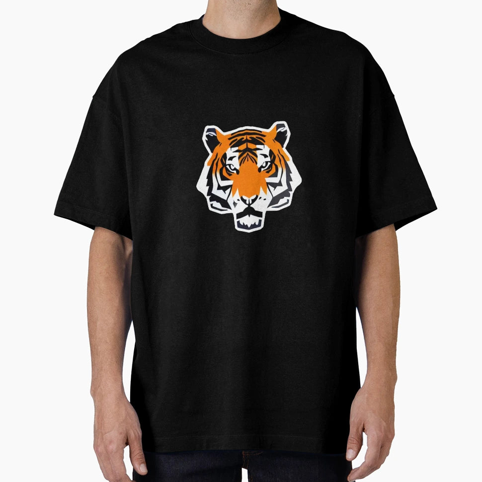 Minimalistic Tiger T-Shirt - Minimalist Print Men Women - T-Shirt, Sweatshirt, Hoodie