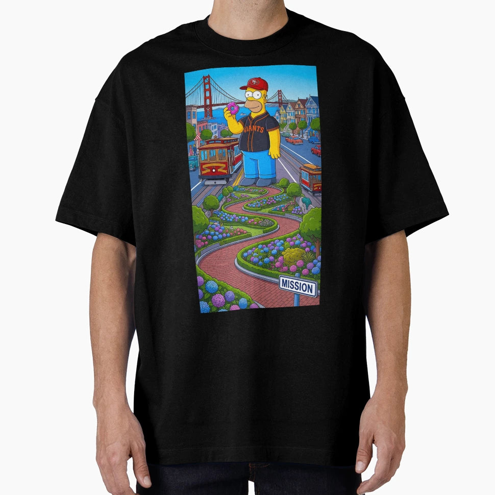 San Francisco Tribute T-Shirt - Custom Art Print for Adults - T-Shirt, Sweatshirt, Hoodie