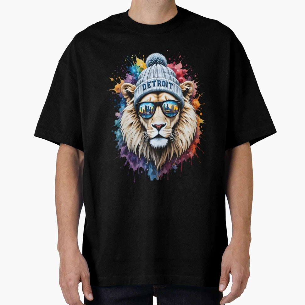 Detroit City T-Shirt - Custom Art Print for Adults - T-Shirt, Sweatshirt, Hoodie