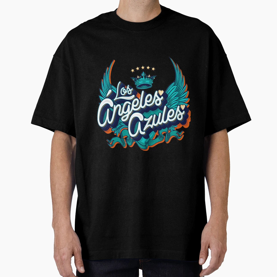 Los Angeles And Other Band Azules Music T-Shirt - Unique Graphic for Adults - T-Shirt, Sweatshirt, Hoodie