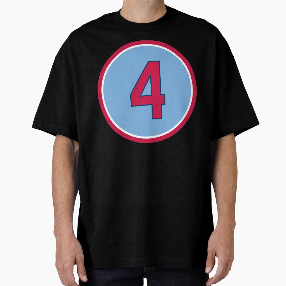 Yadier Molina 4 Jersey Number T-Shirt - Casual Everyday Wear Men Women - T-Shirt, Sweatshirt, Hoodie