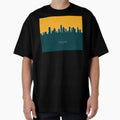 Houston Texas Skyline T-Shirt - Graphic Print Men Women - T-Shirt, Sweatshirt, Hoodie