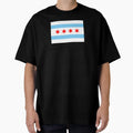 Chicago Flag T-Shirt - Unique Graphic Unisex - T-Shirt, Sweatshirt, Hoodie