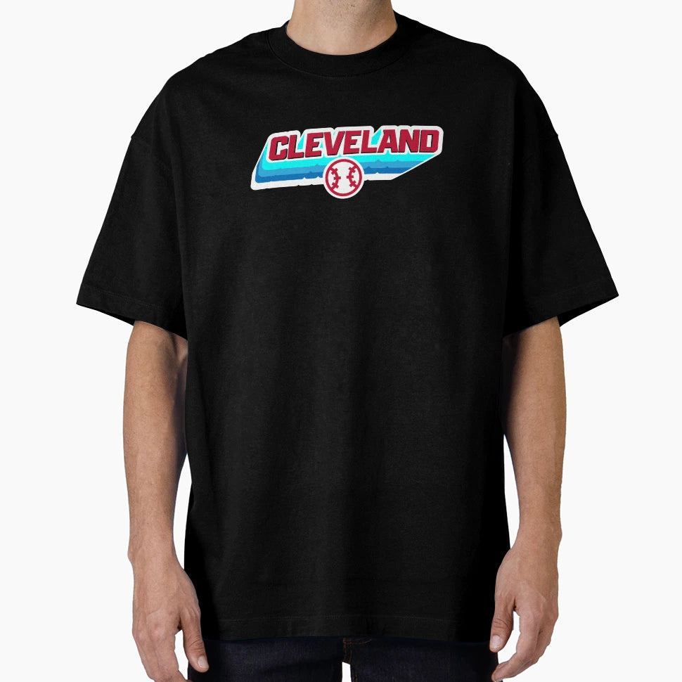 70S Old School Cleveland Baseball T-Shirt - Graphic Print Men Women - T-Shirt, Sweatshirt, Hoodie