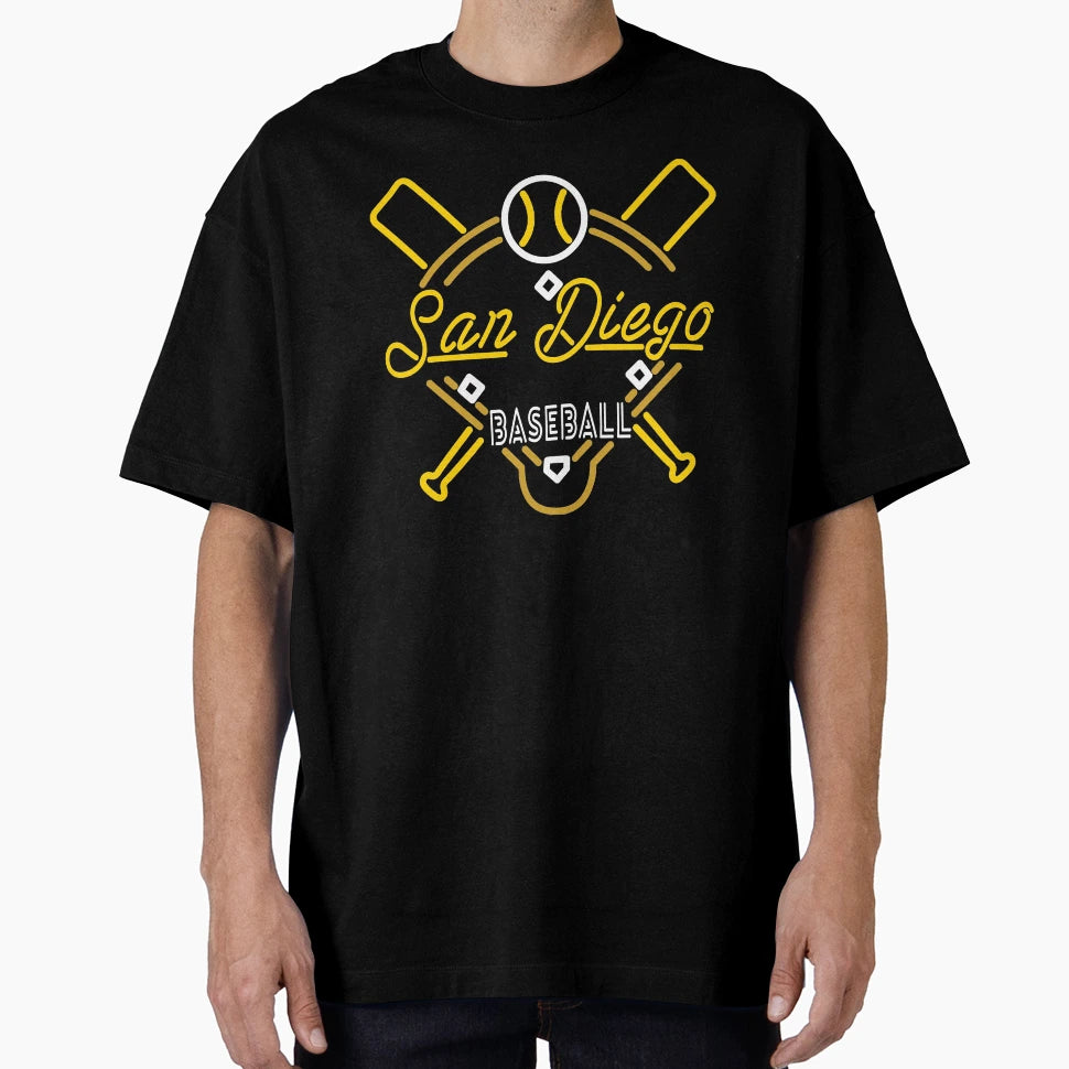 San Diego Padres Sport T-Shirt - Minimalist Print for Adults - T-Shirt, Sweatshirt, Hoodie