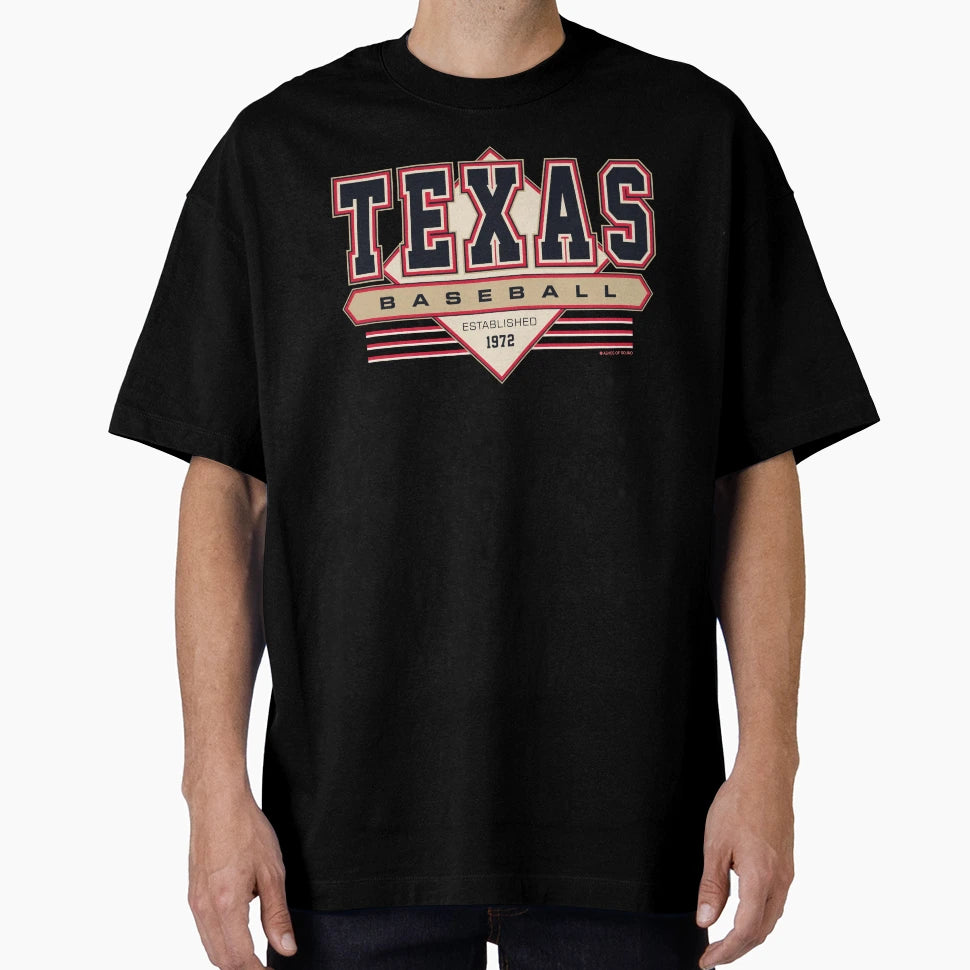 Texas Arlington Baseball Rangers T-Shirt - Minimalist Print for Adults - T-Shirt, Sweatshirt, Hoodie