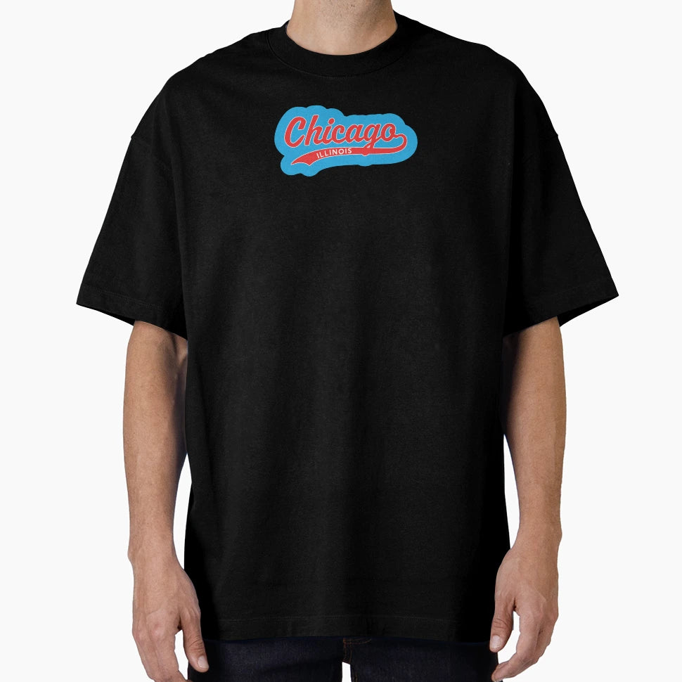 Chicago Illinois T-Shirt - Trendy Graphic Unisex - T-Shirt, Sweatshirt, Hoodie