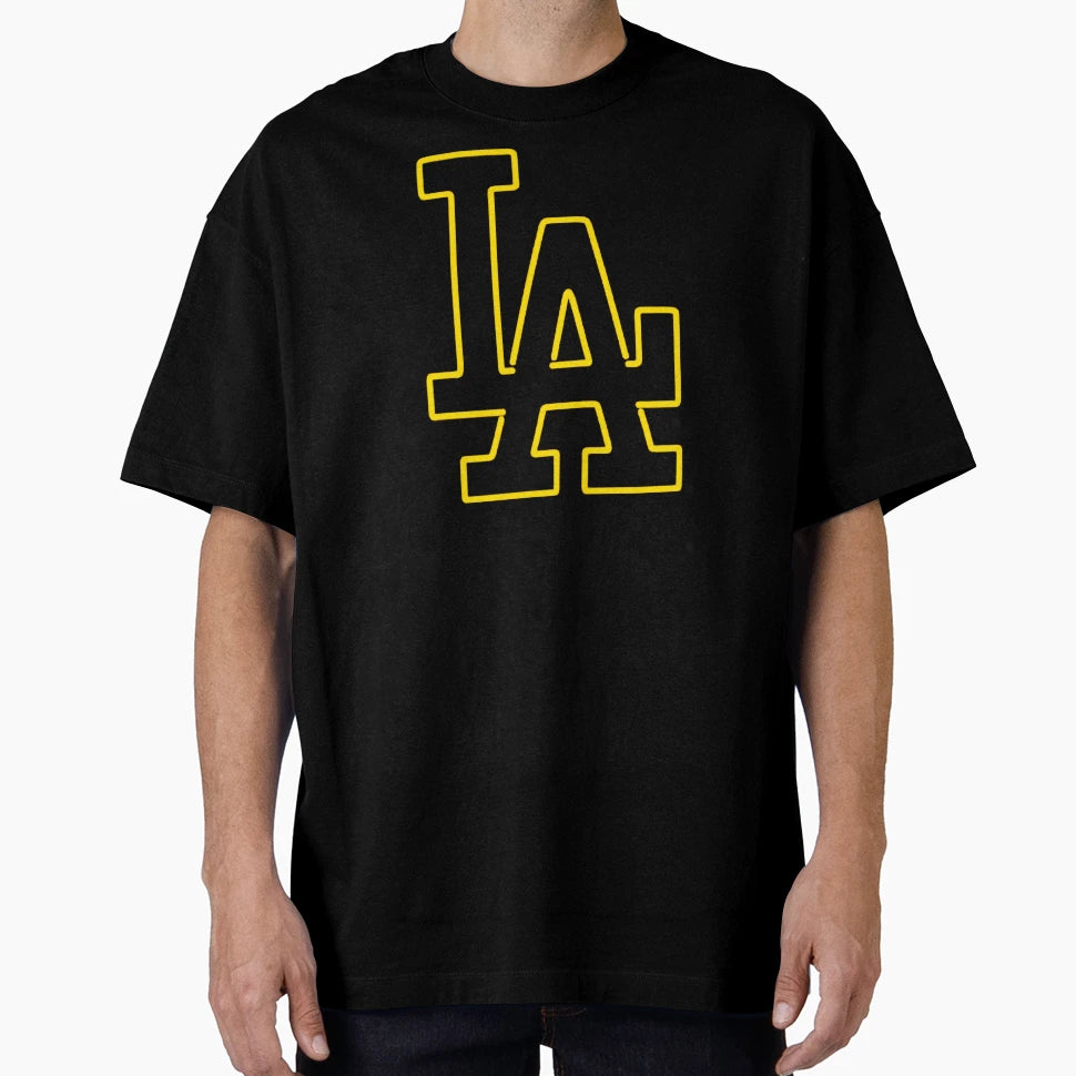 Yellow La T-Shirt - Aesthetic Graphic Unisex - T-Shirt, Sweatshirt, Hoodie