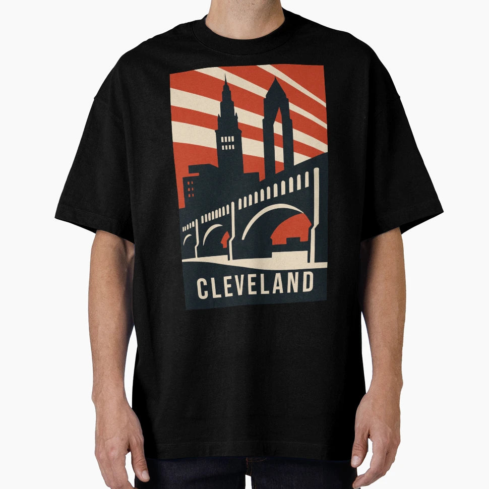 Cleveland Travel T-Shirt - Aesthetic Graphic Men Women - T-Shirt, Sweatshirt, Hoodie