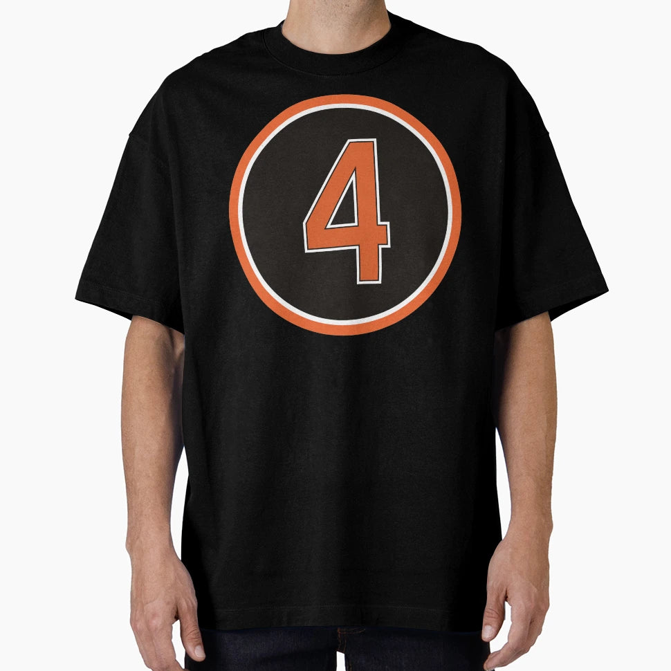 Earl Weaver 4 Jersey Number T-Shirt - Trendy Graphic Unisex - T-Shirt, Sweatshirt, Hoodie