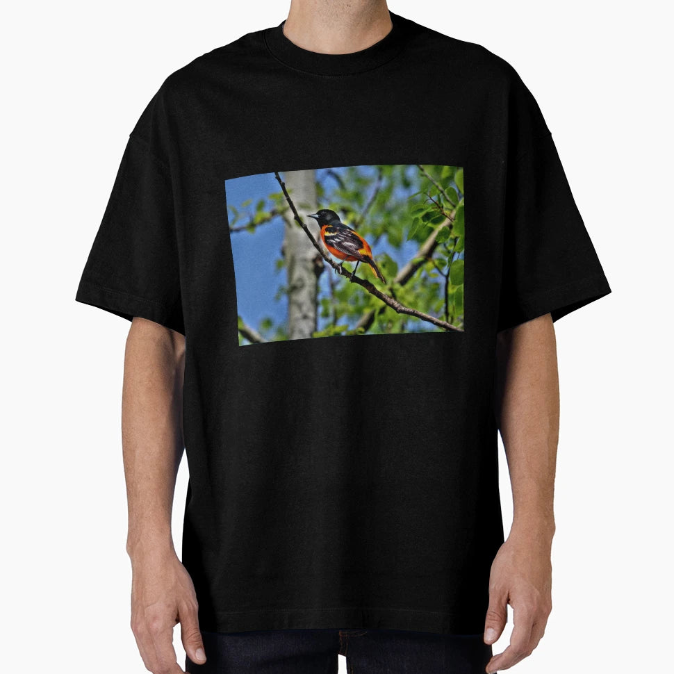 Baltimore Oriole T-Shirt - Minimalist Print Unisex - T-Shirt, Sweatshirt, Hoodie