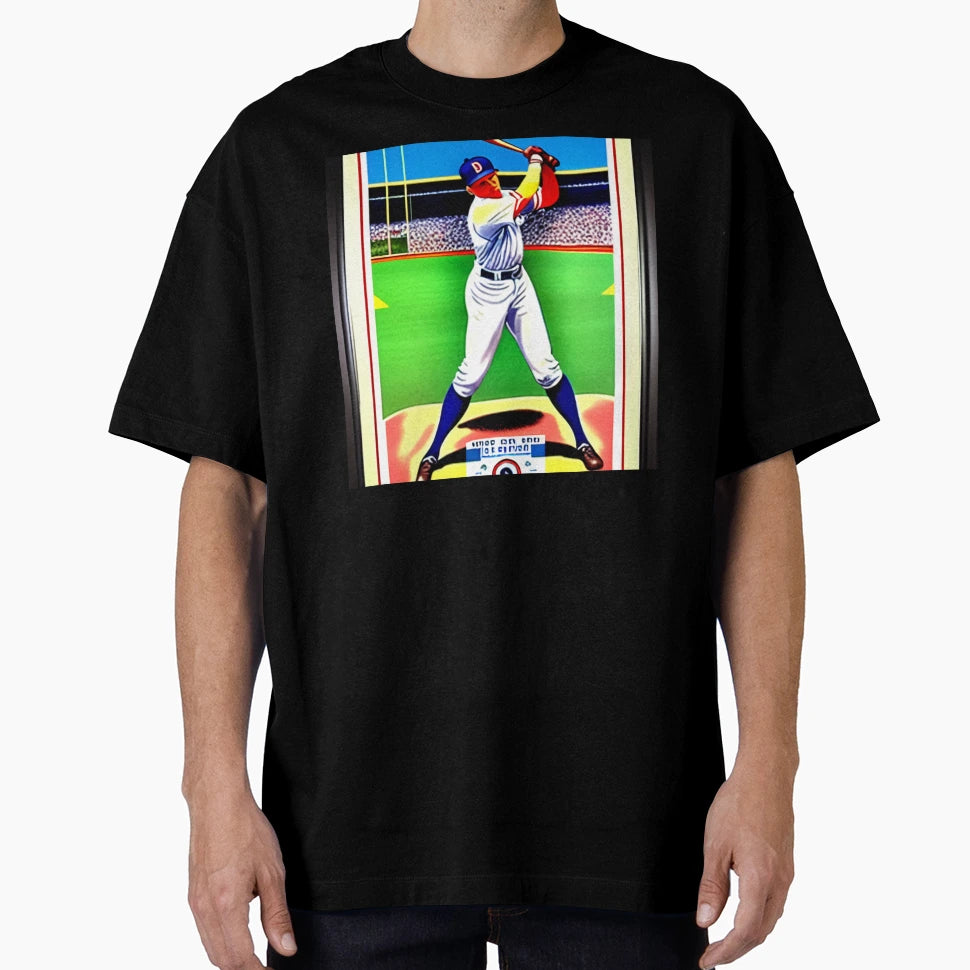 90S Baseball Batter T-Shirt - Trendy Graphic Men Women - T-Shirt, Sweatshirt, Hoodie