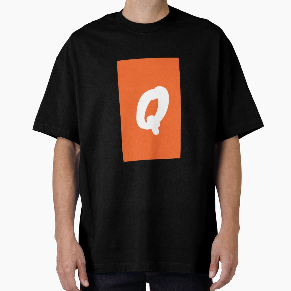 Alphabet Range Chunky Q T-Shirt - Aesthetic Graphic Unisex - T-Shirt, Sweatshirt, Hoodie
