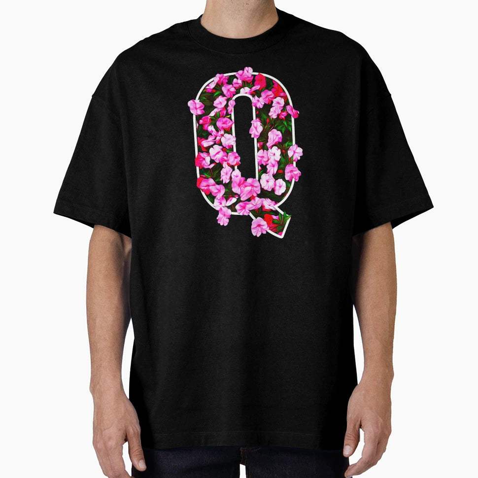 Letter Q T-Shirt - Unique Graphic Men Women - T-Shirt, Sweatshirt, Hoodie