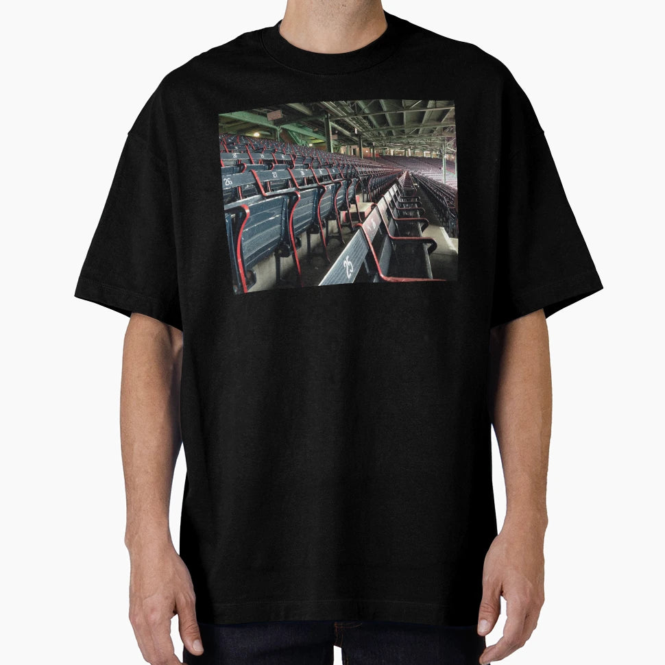 Fenway Seats T-Shirt - Custom Art Print Unisex - T-Shirt, Sweatshirt, Hoodie