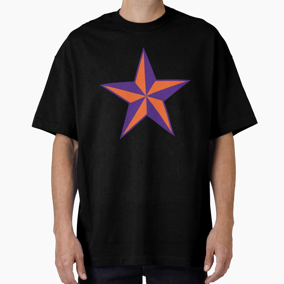 Orange And Purple School Colors T-Shirt - Custom Art Print for Adults - T-Shirt, Sweatshirt, Hoodie